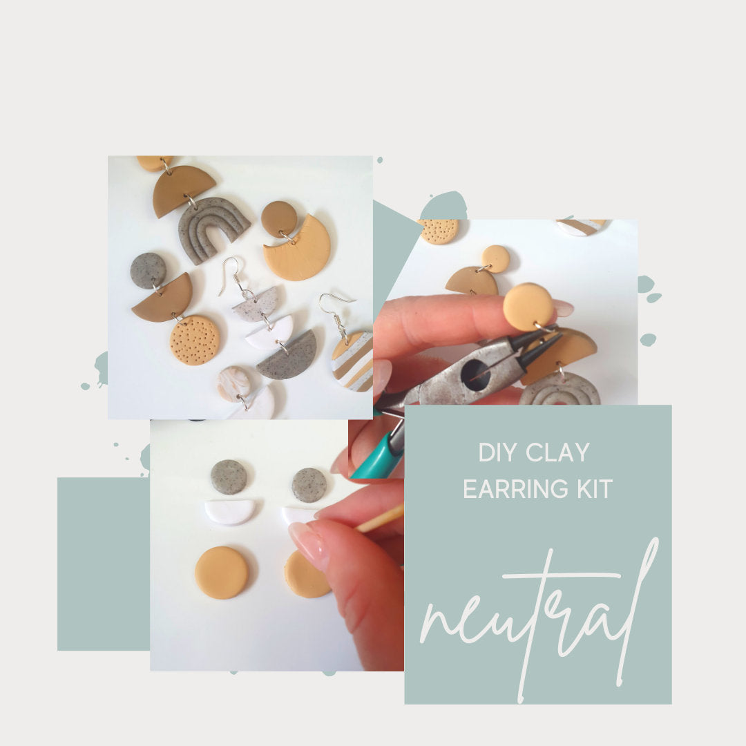 Polymer Clay Earrings DIY Kit / Craft Lake City